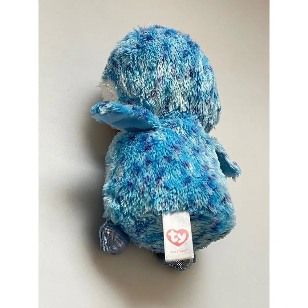 Plush by TY Beanies Penguin Ice Cube 6” Retired